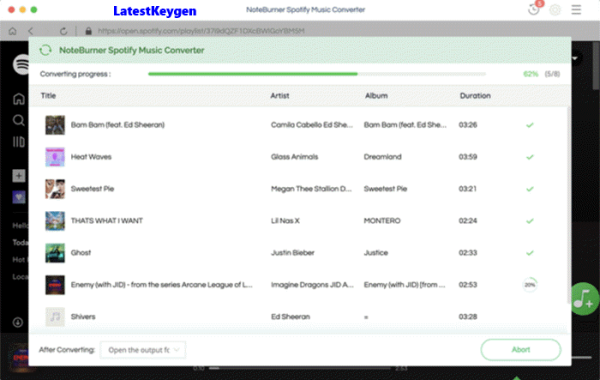 NoteBurner Spotify Music Converter Windows For Free
