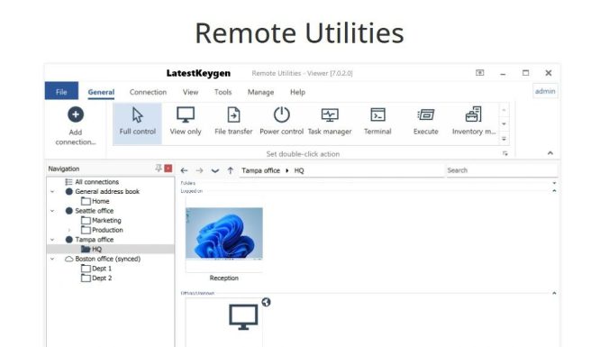 Remote Utilities Viewer Free License Key 