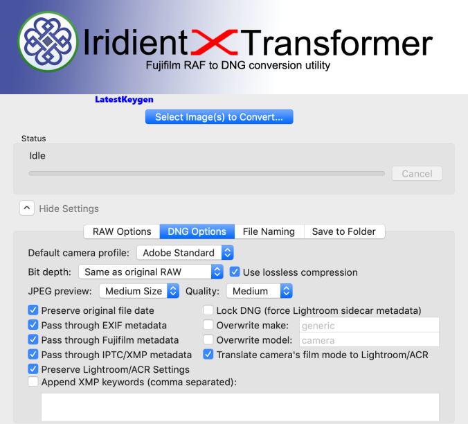 Iridient X-Transformer Keygen Free 