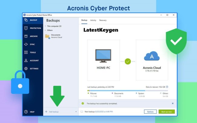 Acronis Cyber Protect Home Office Serial Number