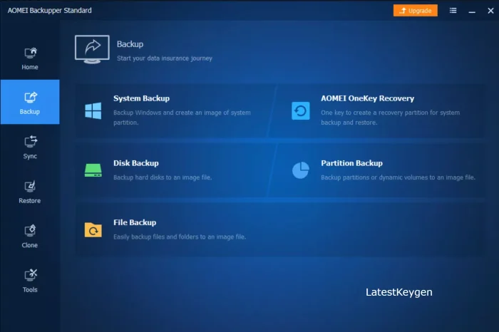 AOMEI Backupper Free