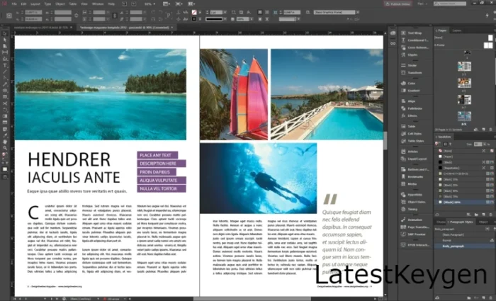 Adobe InDesign Crack 2024