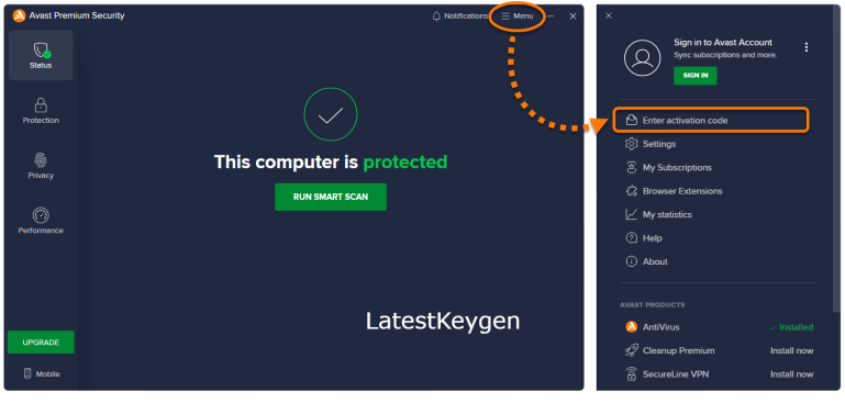 Avast Ultimate Activation Code