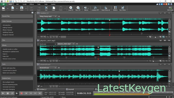 Wavepad Sound Editor Key