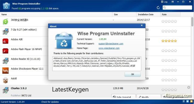 Wise Program Uninstaller 3.1.9.263 Crack